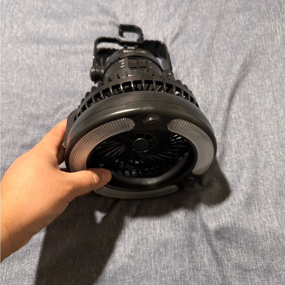 Fan with LED light and hook - Picture 5 of 5